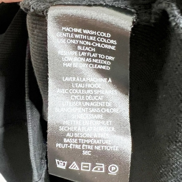 Anthropologie Maeve Black Puff Sleeve V Neck Tie Cuff Knit Top Womens Large - Picture 15 of 16